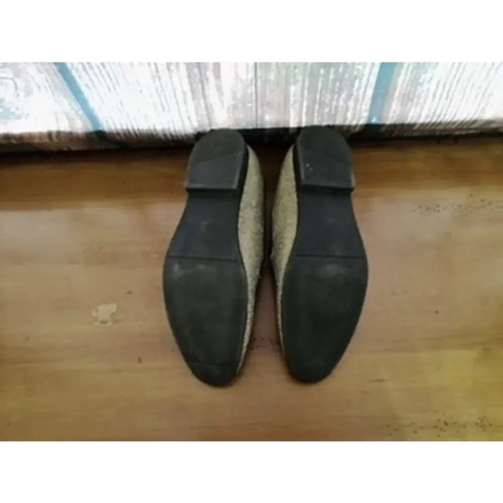 Giorgio Brutini Men's Silver Glitter Loafers Slip-On 8M‎